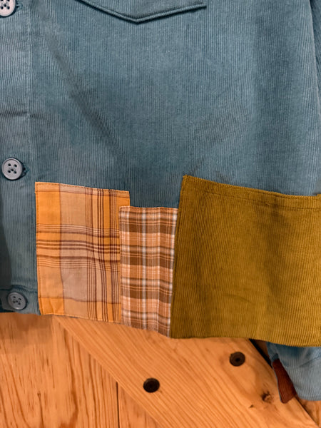 Cordoroy Shirt blue