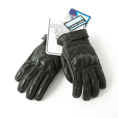 Guantes Negros "The King of Cool" Gloves Black - Concept Racer