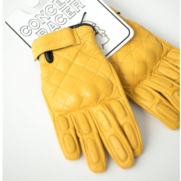 Yellow Waterproof/Breathable gloves - Concept Racer