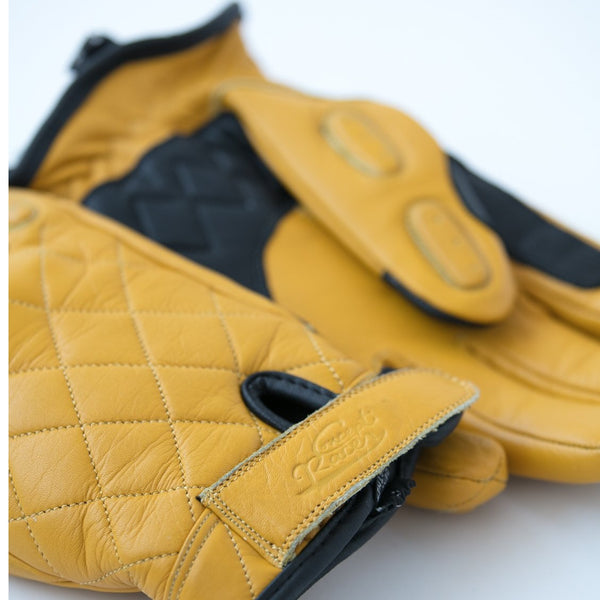 Yellow Waterproof/Breathable gloves - Concept Racer