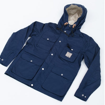 Waterproof-Breathable Jacket Navy 4 pockets - Concept Racer