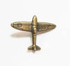 antique bronze WWII airplane pin - Concept Racer